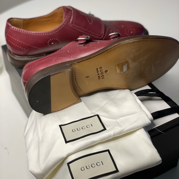 Gucci Bee Brogue Monk men shoes - Picture 4 of 5